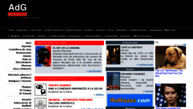 What Agendadegirona.com website looked like in 2018 (5 years ago)