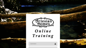 What Artesianhomes.edvance360.com website looked like in 2018 (5 years ago)