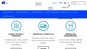 What Aloprint.cl website looked like in 2018 (5 years ago)