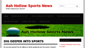 What Ashhollow.com website looked like in 2018 (5 years ago)