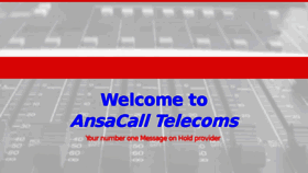 What Ansacall.co.za website looked like in 2018 (5 years ago)