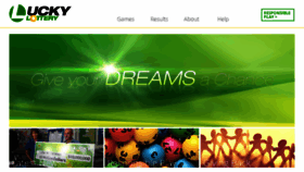 What Auluckylottery.com website looked like in 2018 (5 years ago)