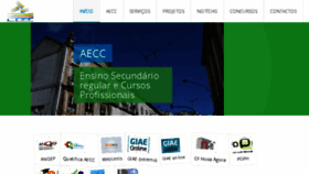 What Aecoimbracentro.pt website looked like in 2018 (5 years ago)
