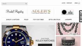 What Adlersjewelry.com website looked like in 2018 (5 years ago)