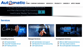 What Automaticinfotech.com website looked like in 2018 (5 years ago)