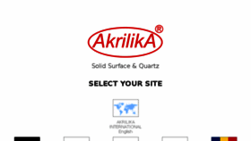 What Akrilika.com website looked like in 2018 (5 years ago)
