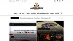 What Audiobookforsoul.com website looked like in 2018 (5 years ago)