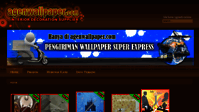 What Agenwallpaper.com website looked like in 2018 (5 years ago)