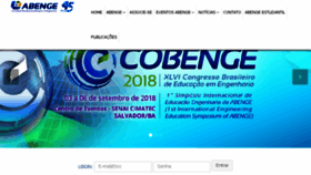 What Abenge.org.br website looked like in 2018 (5 years ago)