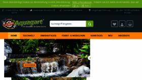 What Aquagart.de website looked like in 2018 (5 years ago)