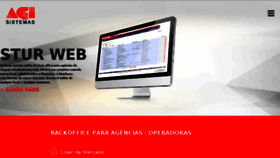What Agisistemas.com.br website looked like in 2018 (5 years ago)