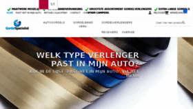 What Autogordelverlenger.nl website looked like in 2018 (5 years ago)