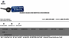What Alaskasalesandservice.com website looked like in 2018 (5 years ago)