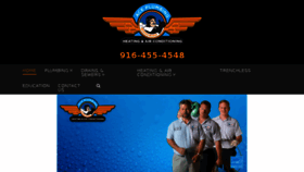 What Aceplumbing.com website looked like in 2018 (6 years ago)