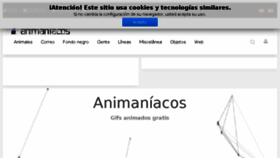 What Animaniacos.com website looked like in 2018 (5 years ago)