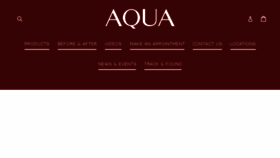 What Aquabeauty.com.my website looked like in 2018 (5 years ago)