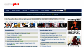 What Animeplus.tv website looked like in 2018 (5 years ago)