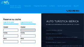 What Autoturistica.com website looked like in 2018 (5 years ago)
