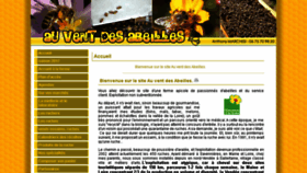 What Au-vent-des-abeilles.com website looked like in 2018 (5 years ago)
