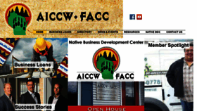 What Aiccw-facc.org website looked like in 2018 (7 years ago)