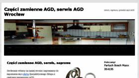 What Agd-serwis.wroclaw.pl website looked like in 2018 (5 years ago)
