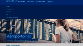 What Aeroporto.net website looked like in 2018 (5 years ago)