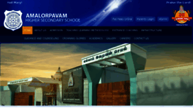 What Amalorpavamschool.org website looked like in 2018 (5 years ago)