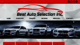 What Autoselectioninc.net website looked like in 2018 (5 years ago)