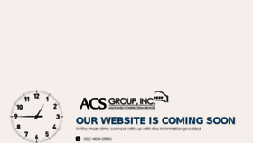 What Acsgroup-usa.com website looked like in 2018 (5 years ago)