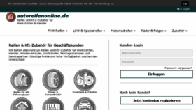What Autoreifenonline.de website looked like in 2018 (5 years ago)