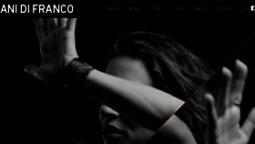What Anidifranco.com website looked like in 2018 (5 years ago)