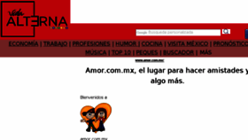 What Amor.com.mx website looked like in 2018 (5 years ago)