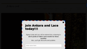 What Ankaraandlace.co website looked like in 2018 (5 years ago)