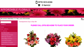 What Affordablefloraltx.com website looked like in 2018 (5 years ago)
