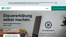 What Azubisteuererklaerung.de website looked like in 2018 (5 years ago)