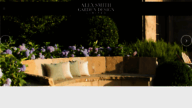 What Alexsmithgardendesign.com website looked like in 2018 (5 years ago)