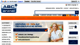 What Abc-arznei.de website looked like in 2018 (5 years ago)