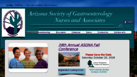 What Asgna.org website looked like in 2018 (5 years ago)