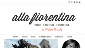 What Allafiorentina.com website looked like in 2018 (5 years ago)
