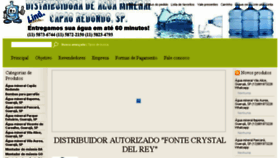 What Aguamineralcapaoredondo.com website looked like in 2018 (5 years ago)