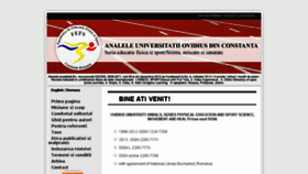 What Analefefs.ro website looked like in 2018 (5 years ago)