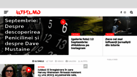 What Altfel.md website looked like in 2018 (5 years ago)