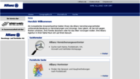 What Allianz-versicherungsvertreter.de website looked like in 2018 (5 years ago)