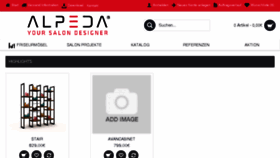 What Alpedashop.de website looked like in 2018 (5 years ago)