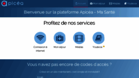 What Apicea-masante.fr website looked like in 2018 (6 years ago)