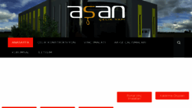 What Asancelikyapi.com.tr website looked like in 2018 (5 years ago)
