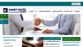 What Ahmetakyuz.com website looked like in 2018 (5 years ago)
