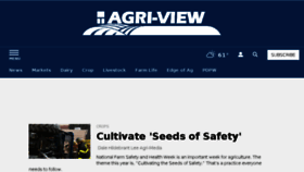 What Agriview.com website looked like in 2018 (5 years ago)