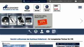 What Auto-hollenhorst.de website looked like in 2018 (5 years ago)
