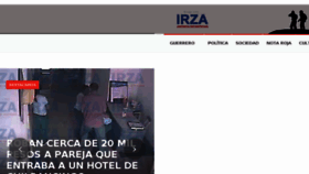 What Agenciairza.com website looked like in 2018 (5 years ago)
